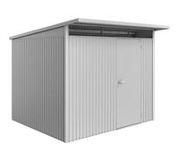 Casetta da giardino Biohort in metallo AvantGarde sp. 0,5 mm argento 6,13 m² Argento metallico