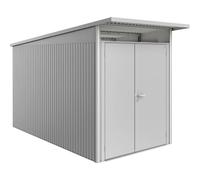 Casetta da giardino Biohort in metallo AvantGarde sp. 0,5 mm argento 6,84 m² Argento metallico