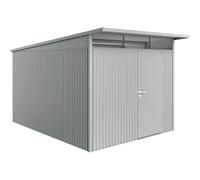 Casetta da giardino Biohort in metallo AvantGarde sp. 0,5 mm argento 9,25 m² Argento metallizzato
