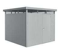 Casetta da giardino Biohort in metallo HighLine sp. 0,5 mm argento 6,6 m² Argento metallico