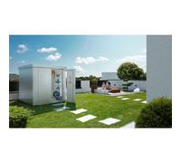 Casetta da Giardino in Metallo NEO 3C Biohort Argento Metal