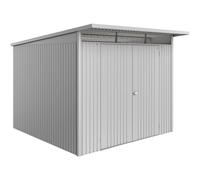 Casetta da giardino Biohort metallo AvantGarde ECO A7 sp.0,5 mm arg. 5,26 m² 2p. Argento-metallizzato