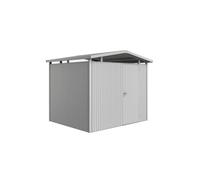 Casetta da Giardino in Metallo PANORAMA 3 Porta Standard Biohort Argento Metal