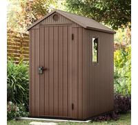 Casetta Da Giardino In evotech 1 25,8x184,5x205,1H Cm Darwin 4x6 Marrone Keter
