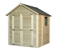 Casetta da giardino in legno Saga 180 x 175 cm