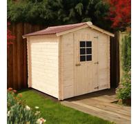 Casetta da giardino in legno sp 20 mm H197xL199xP205 cm Abete