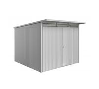 Casetta da Giardino in Metallo AVANTGARDE A7 ECO Biohort Grigio Quarzo Metal