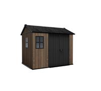 Casetta da giardino Keter in plastica Apex sp 20 mm marr.scuro 5,2 m² Marrone scuro