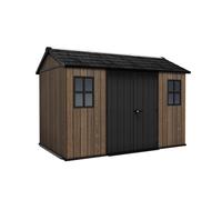 Casetta da giardino Keter in plastica Apex sp 20 mm marr.scuro 6,8 m² Marrone scuro