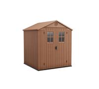 Keter Casetta da Giardino Darwin 6x6, Marrone, 190 X 183 X 221 h