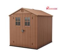 Keter Casetta da Giardino Darwin 6x8, Marrone, 190 X 244 X 221 h