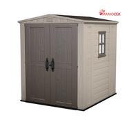 Casetta Factor beige/marrone 178x195,5x208 cm