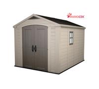 CASETTA DA GIARDINO KETER "FACTOR 8x11" IN RESINA - L2565xP3315xH243