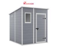 Casetta da Giardino In Resina Keter Manor Pent 6X6 Grigia - K242787