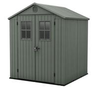 Keter Casetta da Giardino Darwin 6x6, Verde, 190 X 183 X 221 h
