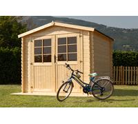 Casetta da Giardino Porta Doppia 250x250 cm in Legno Noemi