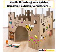 Casetta da gioco bambini castello cartone casa cartone castello gioco Kingpower