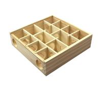 Casetta di criceto in legno, giocattolo naturale, puzzle labirinto, animale domestico | struttura interattiva coperta di vetro, piattaforma di arricchimento per topi Gerbil criceto