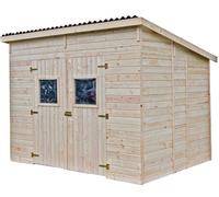 CASETTA FORESTA IN LEGNO MASSELLO A PANNELLI 16 MM 280X200 CON PAVIMENTO