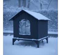 Casetta Gatto Esterno Casa Gatto Isolata Invernale Portatile Resistente