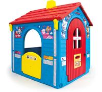 INJUSA - Casa Giocattolo Paw Patrol, Casseta per Bambini da 3 a 6 Anni, con 1 Porta Principale con Fermo e Cassetta della Posta, 2 Porte Laterali, 1 Finestra con Bancone Esterno, Colore Blu