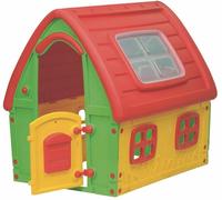 CASETTA GIOCO X BIMBI MOD. FAIRY HOUSE IN RESINA - CASETTA CON PORTE E FINESTRE