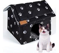 Casetta impermeabile per Gatti da Esterno Cuccia per Cani da Inverno, Rifugio per Gatti da Esterno, Cuccia Invernale per Gatto a Capanna - Scelta Migliore per Gli Animali Domestici Che Svernano