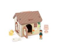 Casetta in legno con inserti per bambini