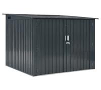 Casetta in metallo per biciclette Kansas 2,4 x 2,2 m Store Boss antracite