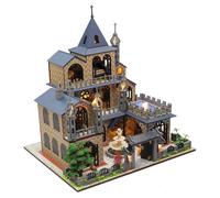 Casetta in miniatura 'Casa dei sogni' con illuminazione LED - 2KIDS TOYS