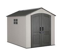 Casetta in Resina 2x3 PVC Esterno Ricovero Porta Attrezzi da Giardino Mobile Box