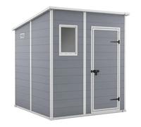 Casetta da Giardino In Resina Keter Manor Pent 6X6 Grigia - K242787