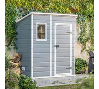 Casetta da Giardino In Resina Keter Manor Pent 6X4 Grigia - K217314