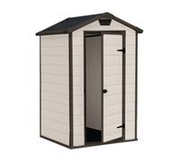 CASETTA KETER MANOR EFF LEGNO BEIGE CON PAVIMENTO 129X103X196