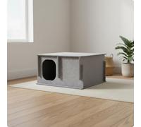 Casetta Modular Gatto Impilabile Tunnel Feltro Gatto Multifunzione per Gatti