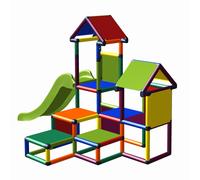 Casetta Palafitta Torretta Gioco 6499 Gesa con Scivolo Per Bambini Piccoli Con