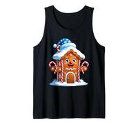 Casetta Pan Zenzero Felice Bastoncini Zucchero Cappello Canotta