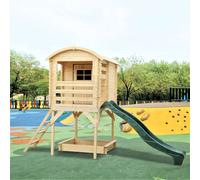 Casetta per bambini in legno Joy 163 cm x 118 cm - h 265 cm