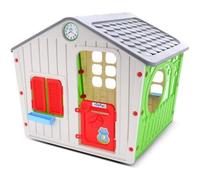 Casetta per Bambini in Plastica da Esterno Giocattolo in Resina Bimbi Giardino