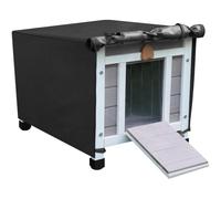 casetta per gatti, casetta esterna, casetta in legno, copertura impermeabile,...