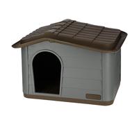 Casetta per gatti Kerbl Pet Paola Eco - Blu / grigio L 60 x P 51 x H 41 cm
