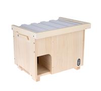 Casetta per ricci TIAKI resistente alle intemperie - ca. L 40,4 x P 32 x H 33 cm