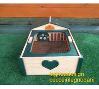 CASETTA PER TARTARUGHE DI TERRA CON TERRARIO RETE