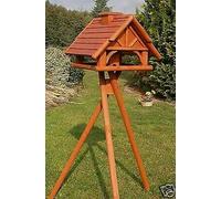 Casetta per Uccelli Con Supporto Massiccio