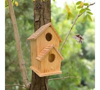 Casetta per uccelli in legno, resistente alle intemperie, grande villa per