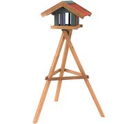 Casetta per uccelli Jan con supporto, dimensioni: 39 x 49 x 31 cm, pino FSC 100%