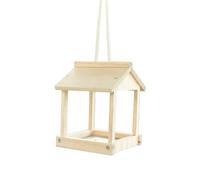 Casetta per uccelli resistente alle intemperie, in legno, per esterni, fringuello, passero, protezione contro pioggia e, per cortile, giardino, patio, balcone, osservazione della natura