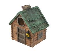 Casetta per uccellini funzionale e decorativa adatta a tutte le stagioni all'ape