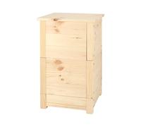 Casetta per vermi in legno, scatola per vermi, biometro, compostiera in legno