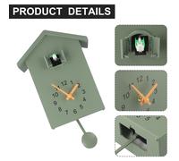 Casetta uccellini decorazione arte parete materiale ABS design moderno volume re